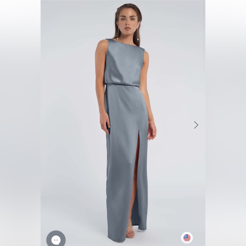 Jenny Yoo Chambry Satin Dress